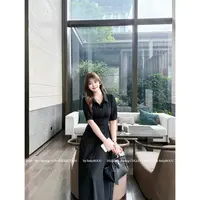 DCL麦822310【简约女主】法式复古气质千金清冷感贵系衬衫连衣裙