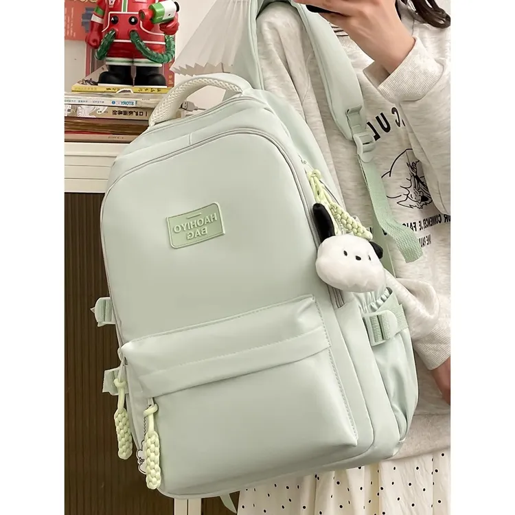 大容量高颜值日系学院书包女初中生高中大学生少女双肩包可爱背包