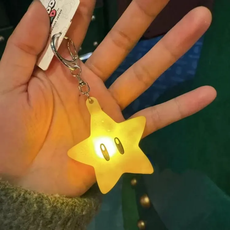 【重生】星星发光挂件小夜灯网红钥匙扣爆款高颜值包包挂件饰品可爱