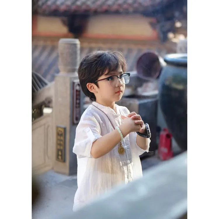 儿童汉服夏装套装男童2025新款夏季新中式薄款洋气中国民族风唐装