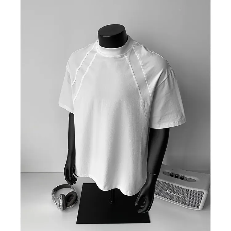 匡虎薄款短袖日常男士夏季速干宽松运动T恤透气健身户外圆领体恤