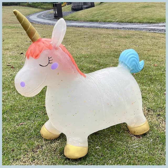 跳跳马充气玩具骑马婴儿训练蹦蹦可坐儿童小马可骑宝宝摇摇马木马