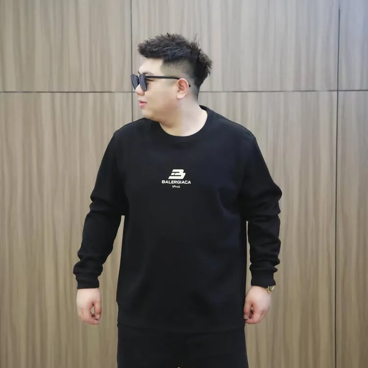 大码男装 秋季简约 百搭卫衣72696