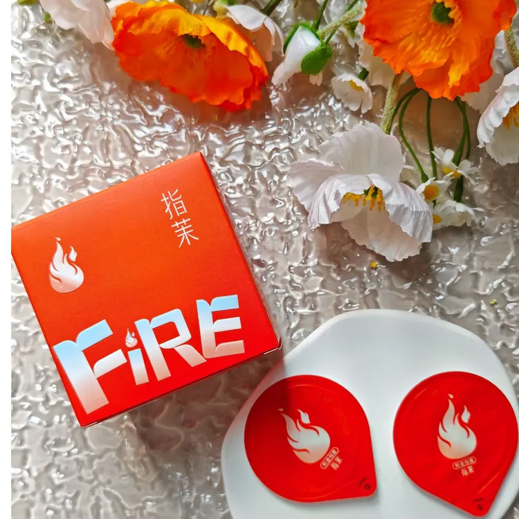 【新品】指茉热感颗粒指套干活用的手指套一次性橡胶护指头保护套