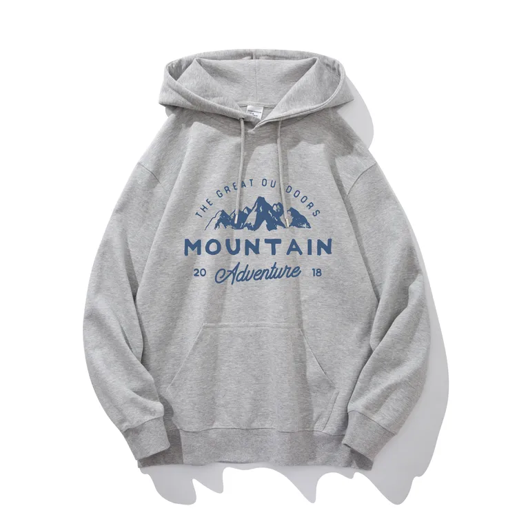 卫衣男连帽学生休闲薄款长袖上衣青少年宽松潮流痞帅外套班服帽衫