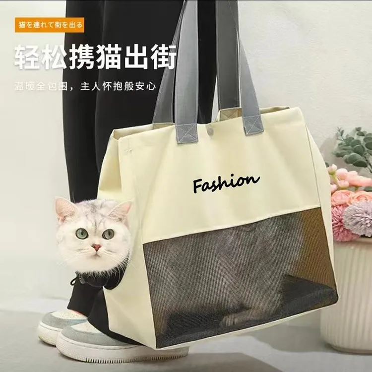 猫包外出便携单肩透气手提包轻便斜跨狗背包猫咪外带携带宠物书包
