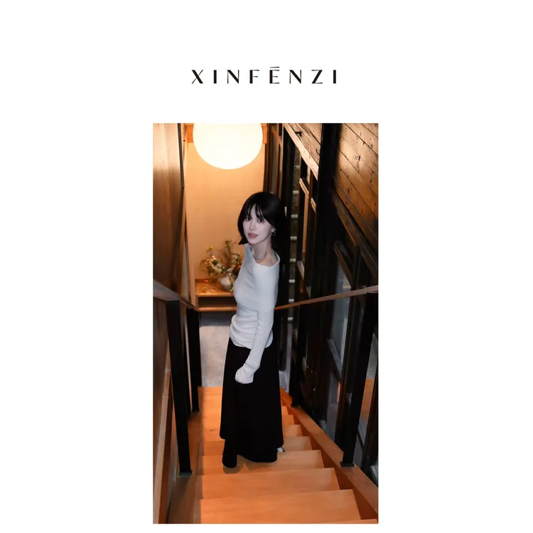 【遮肉裙】XINFENZI 复古优雅百搭A型蓬蓬长裙 FSK36569