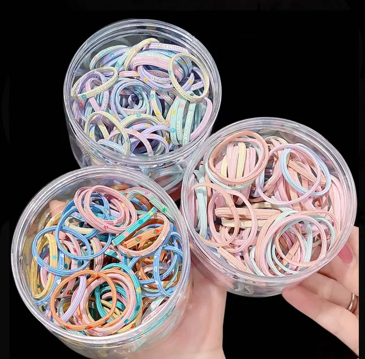 KL儿童发圈宝宝不伤发皮筋婴童头绳扎辫子女童扎头发发饰商品图