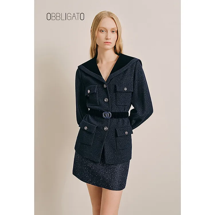 OBBLIGATO奥丽嘉朵秋季1C34310090/1C34350050外套