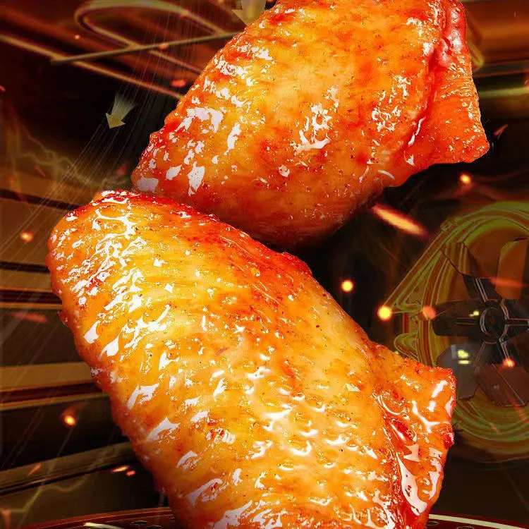 新奥尔良鸡翅中半成品鸡翅中腌制冷冻奥尔良鸡翅中 包冰率不含冰