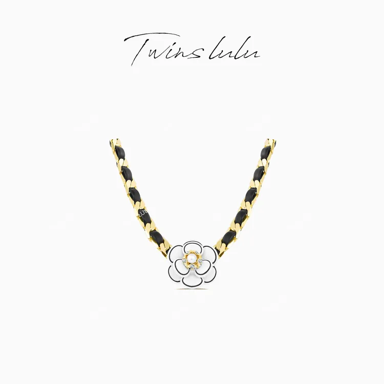 TWINS LULU 出游季 小众锁骨链女小香风项链夏上新礼物TSJ9204