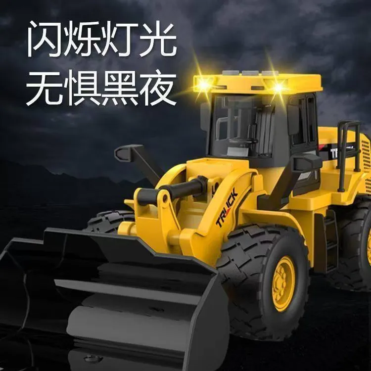文艺车玩大号惯性铲车推土机玩具工程车惯性儿童仿真推土机男孩