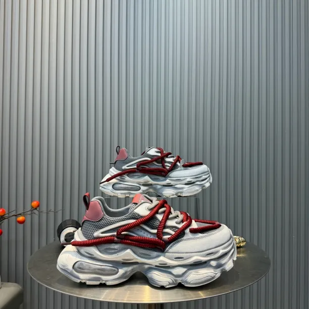 厚底运动做旧透气休闲增高男士网面老爹鞋网红夏季复古时尚休闲鞋