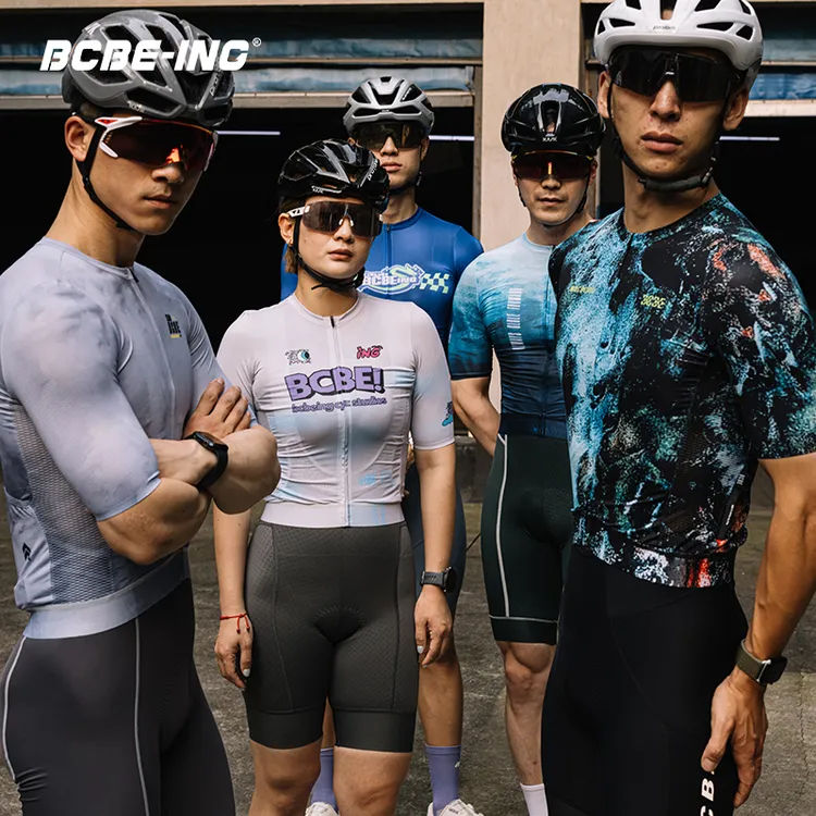 BCBE-ING26新款骑趣系列骑行服短袖男女同款夏季高弹透气速干上衣