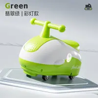 儿童滑行车小海豚扭扭车防侧翻花车静音滑行车