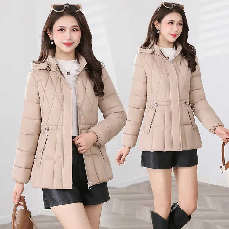 2025新款棉服女短款修身显瘦冬季加厚保暖棉衣外套小个子女士棉袄