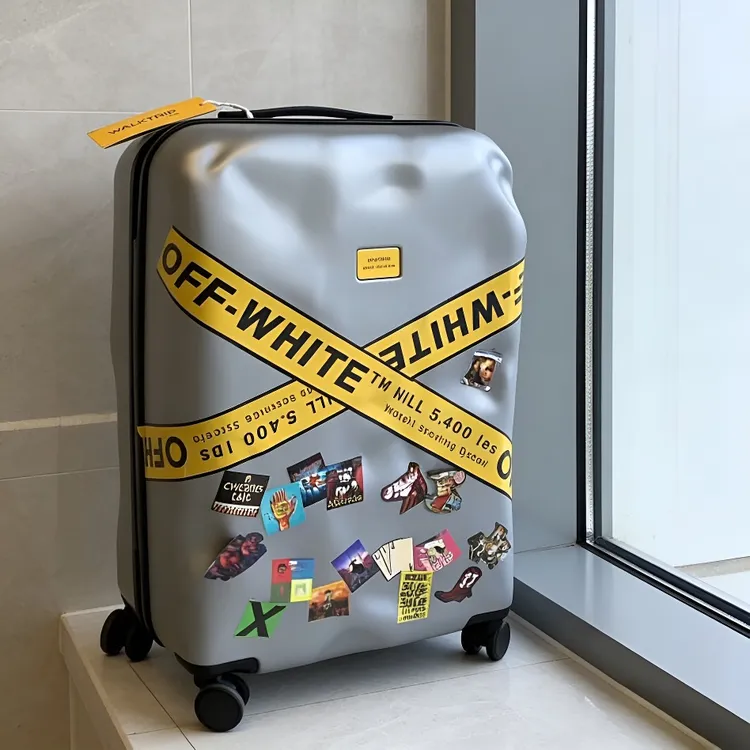 行之旅破损行李箱女轻便拉杆箱凹凸旅行箱20寸登机箱子28大容量男