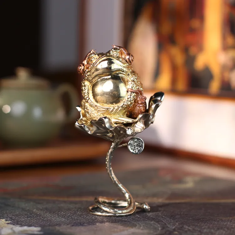  弟子记  悠然香插家居室内铜摆件