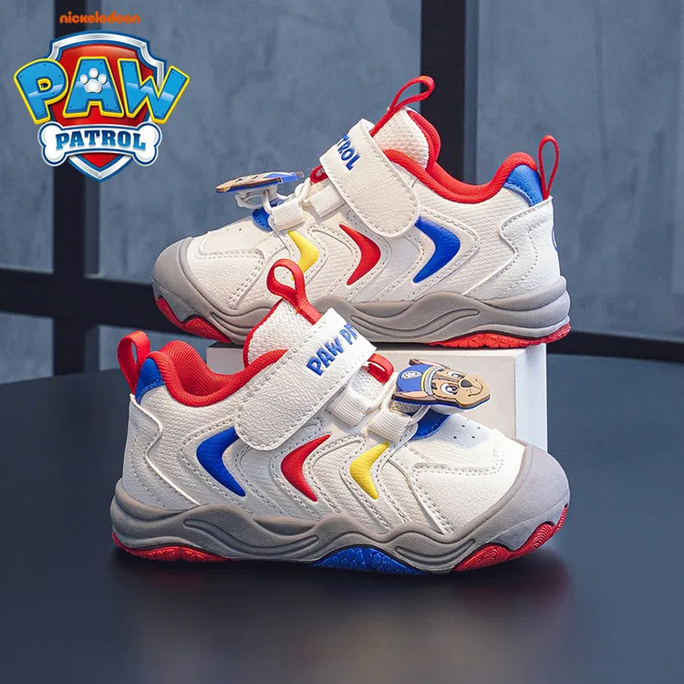 汪汪队爆款潮牌男童运动鞋3-6岁2025春秋季新款3-6岁幼儿园儿童鞋