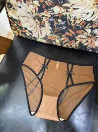 kiss小姐法式蕾丝内裤中腰女