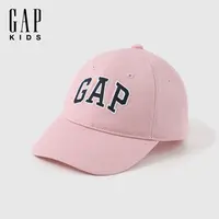 Gap女幼童2025秋季新款刺绣logo纯棉棒球帽儿童装鸭舌帽DR828717