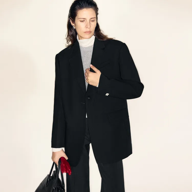 LYNEE【黑标系列】全绵羊毛一粒扣宽松西装 LGD2EAW151/AW152