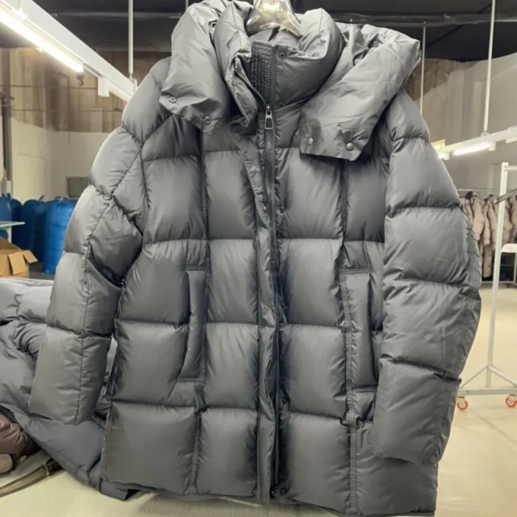 【卡芙美高端羽绒服】长款休闲羽绒服女59197