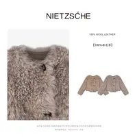  尼采 官方直营｜一眼万年｜进口托斯卡纳皮毛一体女装皮草外套319