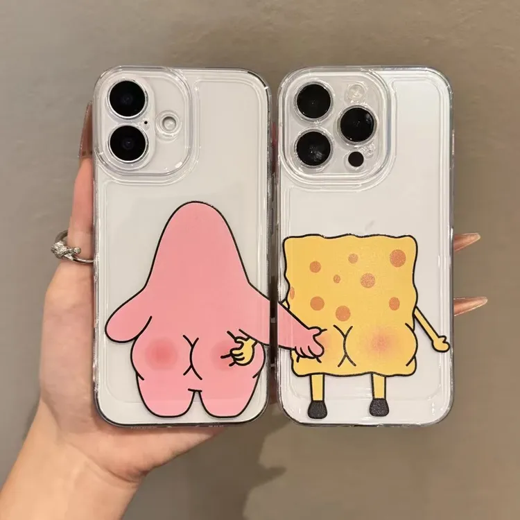 BANCA情侣派大星适用iPhone17/16promax手机壳华为vivo小米15oppo