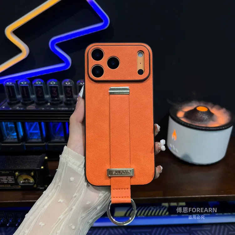 适用于iPhone苹果17ProMax手机壳17pro腕带指环17网红air个性创意