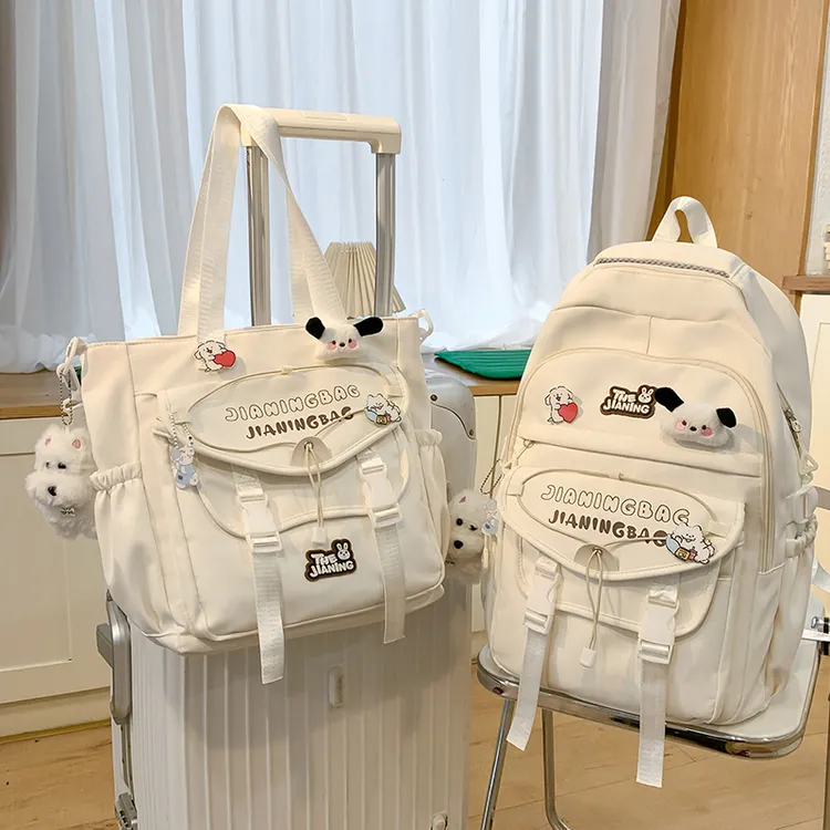 书包推荐高中生ins高颜值女生大学生百搭背包女童大容量双肩包990