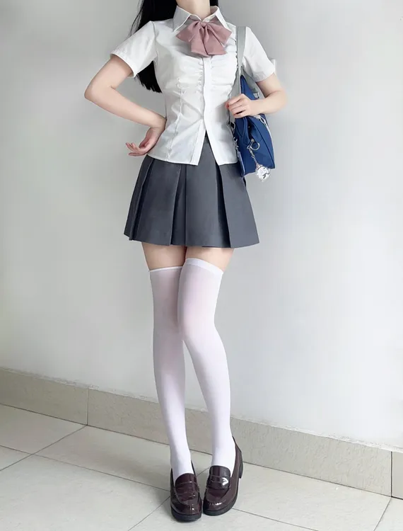 愿望清单jk正版jk收腰衬衫显瘦上衣学院风百搭辣妹纯欲风格裙套装