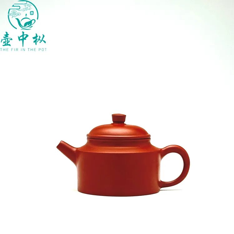 90cc小容量德钟壶潮州手拉壶原矿朱泥功夫茶器茶壶半手工家用茶壶