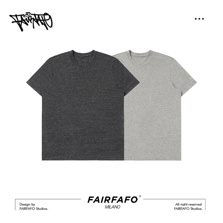 【纯色百搭短袖】TXBL5B011爆款休闲百搭舒适宽松圆领透气短袖