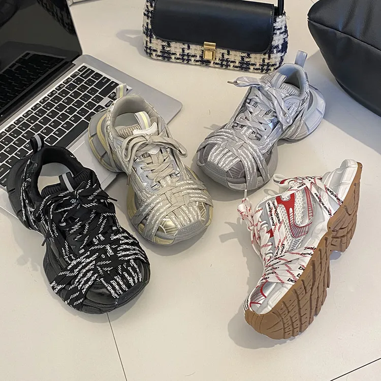 贾不假老爹鞋女2025秋冬新款爆款百搭舒适流行必备透气厚底运动鞋