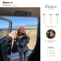 「暮色庄园」秋季时尚气质百搭洋气小众潮流休闲裤QXX5TZ6246A-XXK