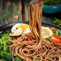 0脂0钠健康粗粮苦荞面糖友胖友营养主食荞麦挂面荞麦粉半干面