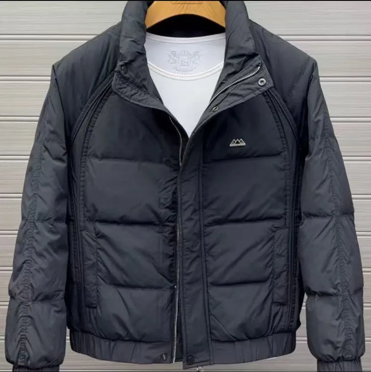 男装休闲高品质时尚外套夹克立领男士保暖款