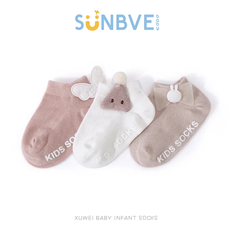 纯棉中筒袜旭威婴儿夏季春秋A类棉质宝宝四季袜透气新生儿儿童
