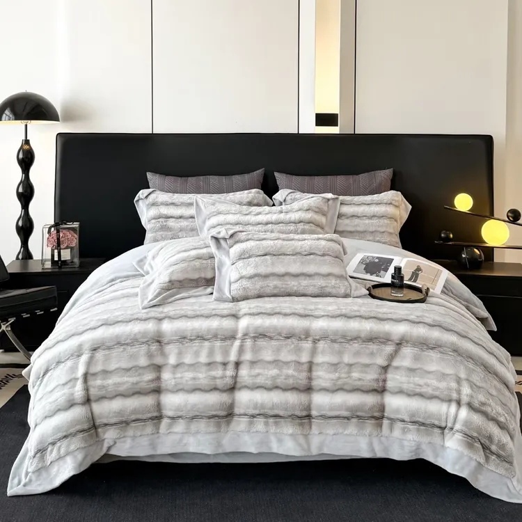 皮草绒四件套，福利