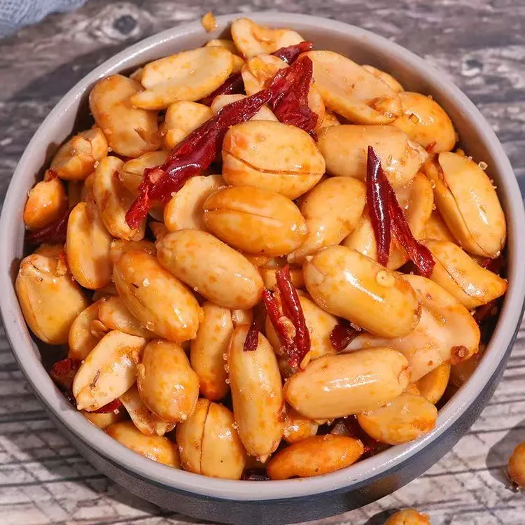 【到手2包】麻辣花生米油炸椒盐花生下酒菜D