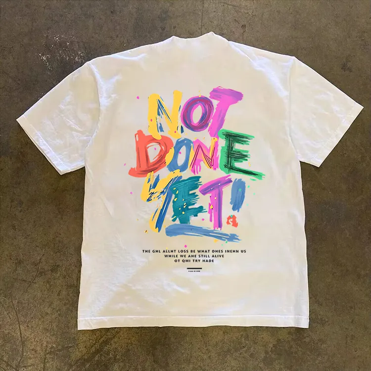 欧若风新款重磅高级感男士短袖T恤小众设计感男装半袖T恤短袖男款