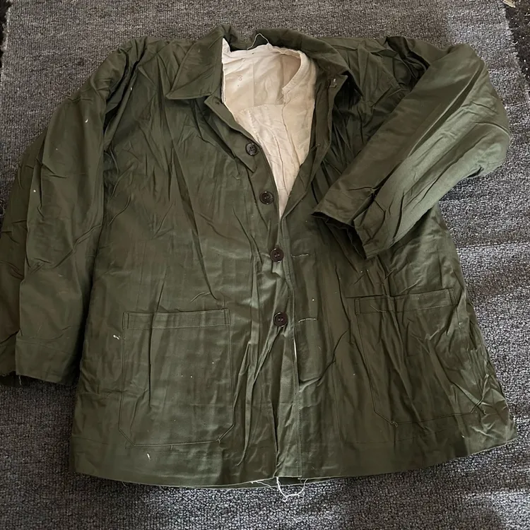 087卫生棉衣裤纯棉花可拆卸两件套