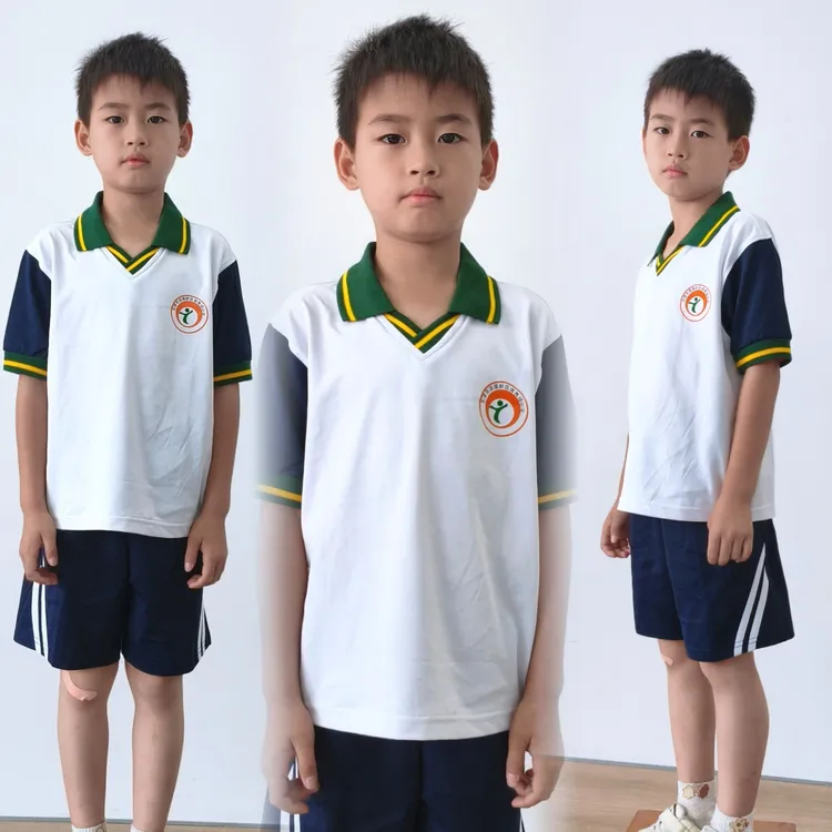 体育场小学  学生校服舒适休闲松紧腰半身裙时尚简约短裤