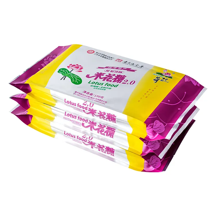 重庆江津特产荷花牌油酥米花糖150gx3袋老式糕点