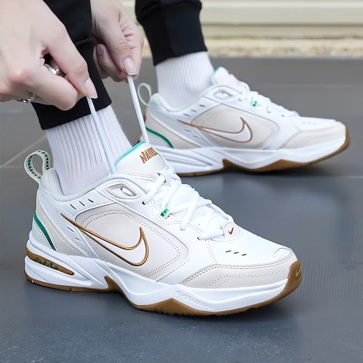 NIKE耐克男鞋2025新款AIR MONARCH IV跑步鞋缓震运动休闲鞋415445