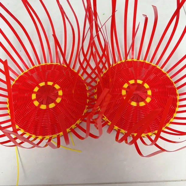 半成品底喜篮子底坐手工编织提篮圆篮子底