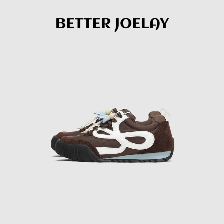 BETTER JOELAY -【步履三重奏】复古休闲低帮平底鞋百搭时尚X105