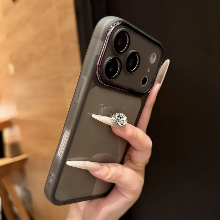 适用苹果17promax手机壳新款全包镜头iphone16/15pro防摔14透明壳