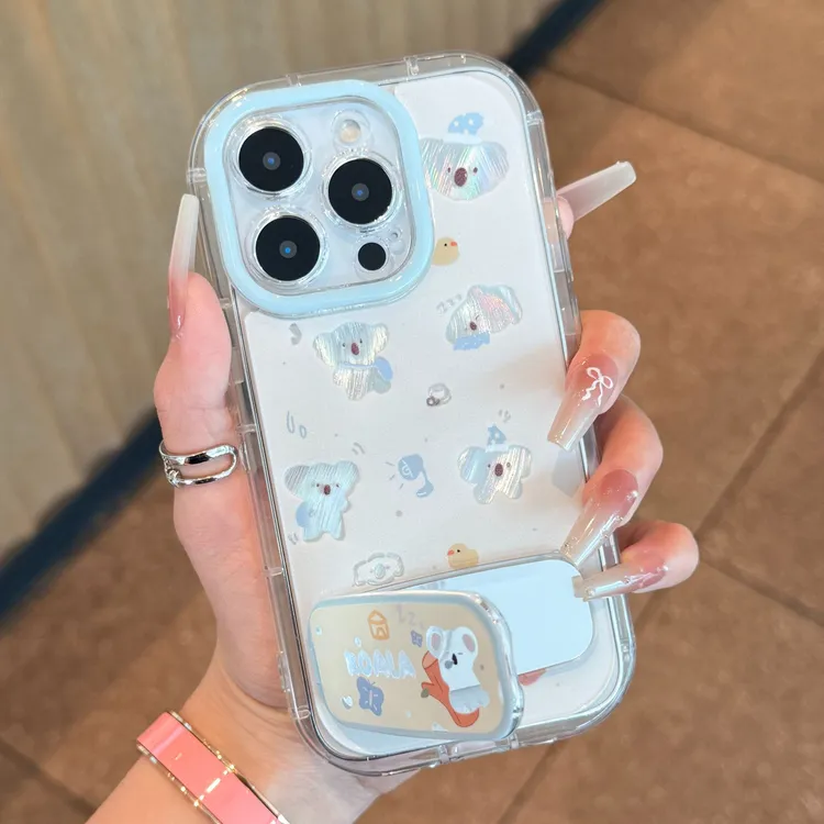 奥菲顿趣味镂空考拉适用iPhone1615羽纱14手机壳华为vivo小米oppo